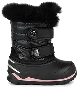 ACTON KIDS TINY BOOT (BLACK/PINK)