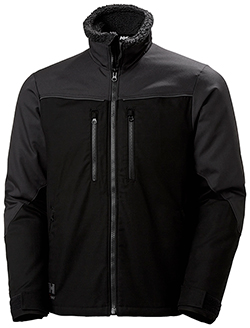 HELLY HANSEN OXFORD LINED JACKET (BLACK)