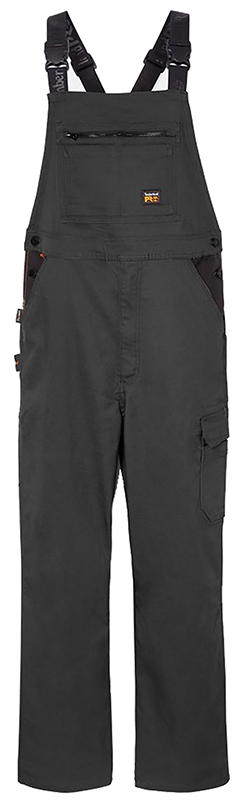 TIMBERLAND PRO IRONHIDE BIB PANTS (BLACK)