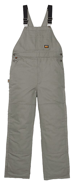 TIMBERLAND PRO GRITMAN INSULATED BIB OVERALLS (GREY)