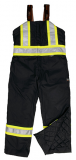 TOUGH DUCK INSULATED BIB OVERALL (BLACK)