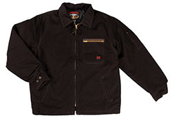 TOUGH DUCK CHORE JACKET (DARK BROWN)