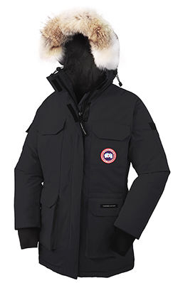 LADIES CANADA GOOSE EXPEDITION JACKET (BLACK)