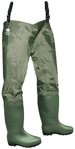 GREEN TRAIL FELT HIP WADER