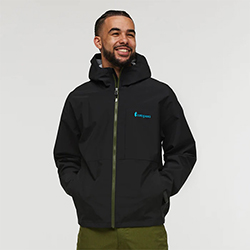 COTOPAXI MENS CIELO RAIN JACKET (BLACK)