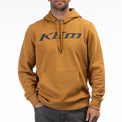 KLIM PULLOVER HOODY (BROWN/BLUE)