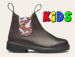 BLUNDSTONE KIDS (BROWN/BUTTERFLY) #2395
