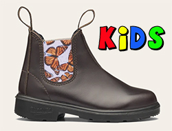 BLUNDSTONE KIDS (BROWN/BUTTERFLY)