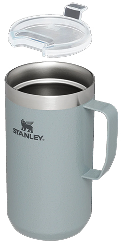 STANLEYS CAMP MUG (SILVER) 24oZ