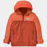 HELLY HANSEN KIDS SHELTER JACKET (TERRACOTTA)