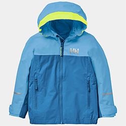 HELLY HANSEN KIDS SHELTER JACKET (AZURITE)