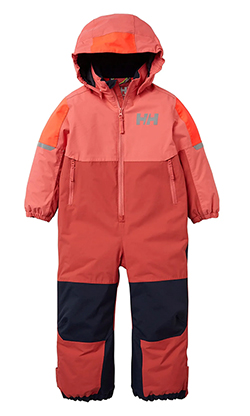 HELLY HANSEN KIDS RIDER INSULATED SUIT (RED)