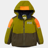 HELLY HANSEN KIDS RIDER INSULATED JACKET (UTILITY GREEN)