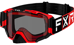 FXR MAVERICK GOGGLE (RED)