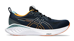 ASICS MENS CUMULUS 25 BLUE/ORANGE