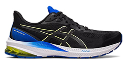 ASICS MENS GT-1000 BLACK/GLOW YELLOW