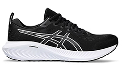 ASICS MENS EXCITE (4E WIDTH) BLACK/WHITE