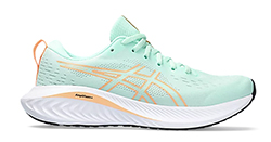 ASICS LADIES EXCITE 10 MINT/ORANGE 