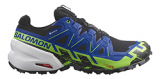 SALOMON MENS SPIKECROSS GTX BLACK/BLUE 