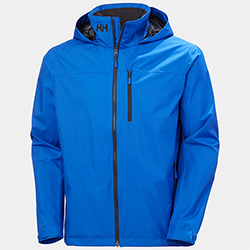 HELLY HANSEN MENS CREW 2.0 HOODED COBALT