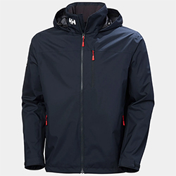 HELLY HANSEN MENS CREW 2.0 HOODED NAVY