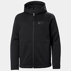 HELLY HANSEN JR. LOEN MIDLAYER BLACK