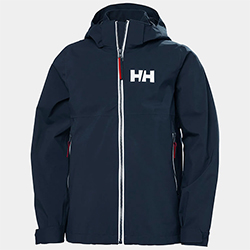 HELLY HANSEN JR. RIGGING RAIN JACKET (NAVY)