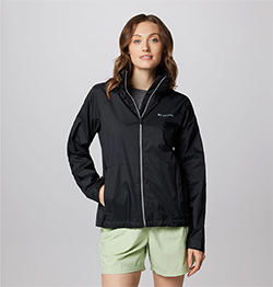 COLUMBIA LADIES SWITCHBACK JACKET (BLACK)