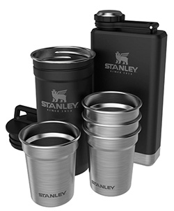 STANLEY SHOT / FLASK SET (BLACK)