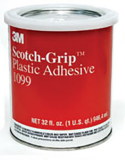 3M #1099 PLASTIC ADHESIVE (QT)