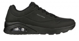 SKECHERS MENS STAND ON AIR (WIDE) (BLACK)