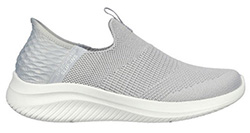 SKECHERS LADIES COZY STREAK SLIP IN (LIGHT/GREY)