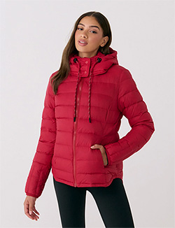 LOLE EMELINE DOWN JACKET (CRIMSON)