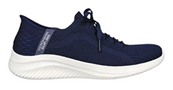 SKECHERS LADIES BRILLIANT SLIP INS (NAVY)