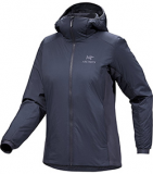 ARCTERYX LADIES ATOM HOODY (BLACK SAPPHIRE)