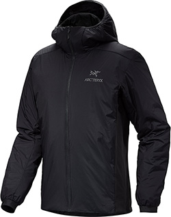 ARCTERYX MENS ATOM HOODY (BLACK)