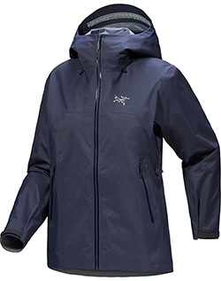 ARCTERYX LADIES BETA SL JACKET (BLACK SAPPHIRE)