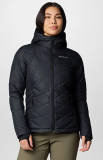 COLUMBIA LADIES HEAVENLY HOODED JACKET (BLACK)