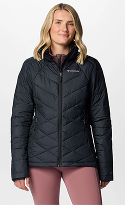 COLUMBIA LADIES HEAVENLY JACKET (BLACK)