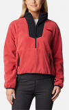 COLUMBIA LADIES SEQUOIA HALF ZIP (DAREDEVIL)