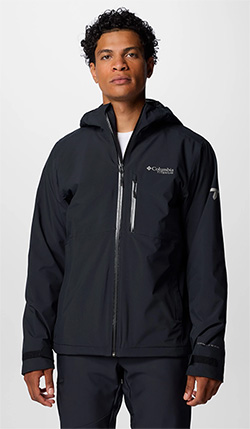 COLUMBIA MENS EXPLORERS JACKET (BLACK)