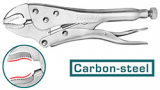 TOTAL TOOLS CURVED LOCKING PLIERS (10")