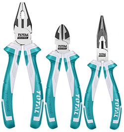 TOTAL TOOLS 3 PIECE PLIERS SET