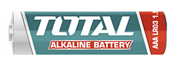 TOTAL TOOLS  ALKINALINE BATTERY AAA-4PACK