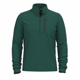 SMARTWOOL MENS ACTIVE FLEECE HALF ZIP (EVERGREEN)