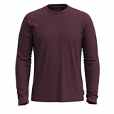 SMARTWOOL MENS PERFECT LONG SLEEVE (EGG PLANT)