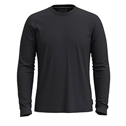 SMARTWOOL MENS PERFECT LS CREW (BLACK)