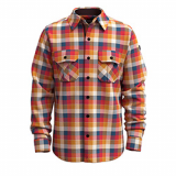 SMARTWOOL MENS ANCHOR LINE SHIRT JACKET (RED PLAID)