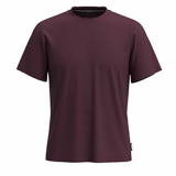 SMARTWOOL MENS PERFECT SHORT SLEEVE TEE (EGGPLANT)