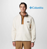 COLUMBIA MENS HELVETIA HALF SNAP (CHALK)